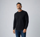 Out/Fit Italy – Maglia Girocollo Raglan in Puro Cotone – Nero