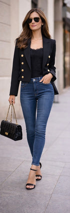 Pantalón vaquero skinny Gaëlle Paris