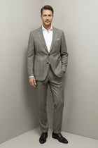 Lardini Prince of Wales Beige Suit