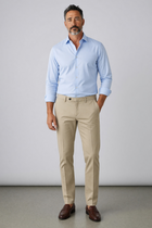 PT Torino – Pantalone Chino Superslim Fit in Modal e Cotone – Beige