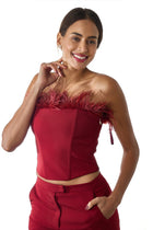 Patrizia Pepe corset top