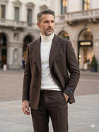 Lardini Sartorial Suit - Brown Micro-Texture
