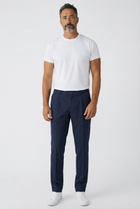 Pantaloni Lardini – Micro-Pattern Blu Navy