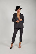 Completo knitwear a righe Vicolo