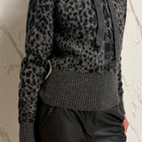 Paolo Pecora Milano animal print hoodie