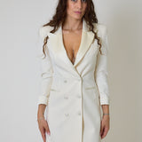 Abito Blazer doppiopetto Milk – Silence Limited