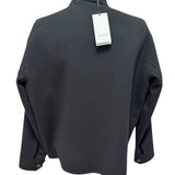 Giubbotto Uomo Lardini BERIT in Pura Lana Vergine con Zip – Nero, immagine 7
