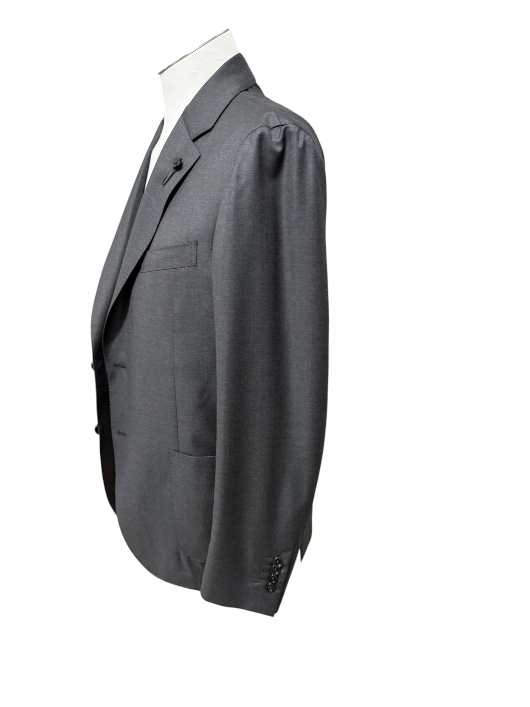 Lardini - Abito Elegante in Pure Virgin Wool - Grigio, immagine 8