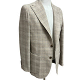 Barba Napoli Sartorial Jacket – Grey Micro-Textured Wool and Silk