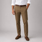 Briglia 1949 Pantalone Chino Casual in Cotone Kaki