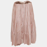 Elisabetta Franchi pleated midi dress