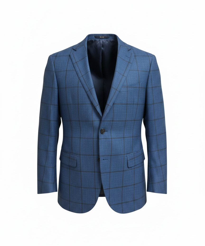 Barba Napoli Deconstructed Jacket – Linen, Wool and Silk – Size 50