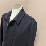 Giacca Uomo Lardini in Pura Lana Vergine Loro Piana Rain System – Blu Navy