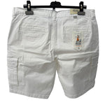 Bermuda Cargo Impure Bianco in Cotone Stretch – Taglia 52