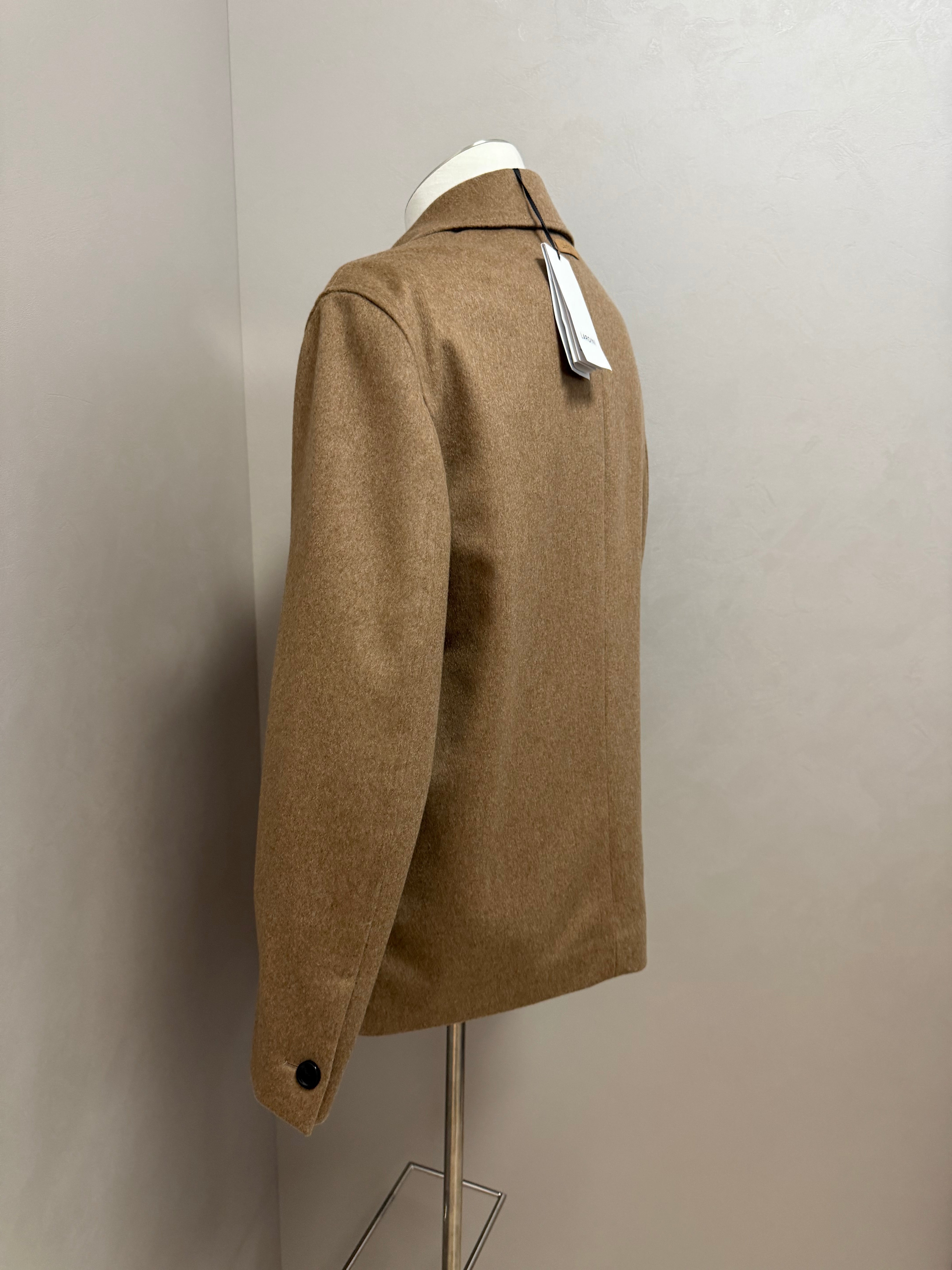 Lardini – Giacca CULKIN in Pura Lana Vergine – Cammello, immagine 10