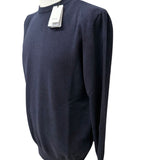 Maglia Girocollo Uomo Lardini in Cashmere – Blu Notte, immagine 5