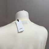 Maglione Lardini Girocollo in Pura Lana Vergine Avorio