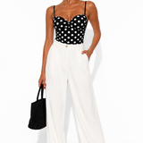 Shirred Bodice with Adjustable Straps