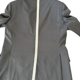 Lardini Sartorial Suit - Black Fresco Wool size 50
