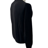Della Ciana Pullover - Black in Pure Virgin Wool