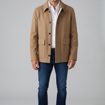 Lardini – Giacca CULKIN in Pura Lana Vergine – Cammello, immagine 2