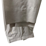 Lardini Sartorial Trousers - Wool, Silk and Linen Blend - Light Beige