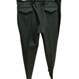 Lardini Sartorial Trousers – Pure Virgin Wool Dark Green