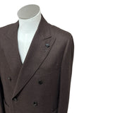 Lardini Sartorial Suit - Brown Micro-Texture