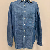 Tela Genova Heritage – Camicia Denim Igor in Cotone e Lino – Blue