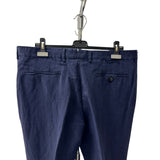 Pantaloni Berwich blu in cotone taglia 54