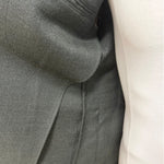 Ahora Napoli – Abito Sartoriale Monopetto in Misto Lana – Verde Scuro / Antracite, immagine 14