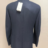 Giacca Uomo Lardini Iconic Drop 7 Blu Navy in Cashmere e Seta