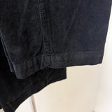 Pantaloni Uomo C.P. Company in Velluto a Coste Nero – Loose Fit