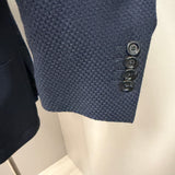 Giacca Uomo Lardini Iconic Drop 7 Blu Navy in Cashmere e Seta