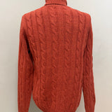 Dolcevita Uomo Daniele Fiesoli in 100% Lana Merino Extrafine a Trecce – Terracotta