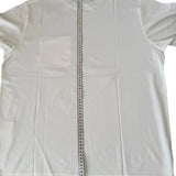 T-Shirt Lardini Panna in Super Cotone - Taglia L