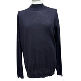 Fay Under-Jacket "Lupetto" - Extra Fine Virgin Wool Navy Blue