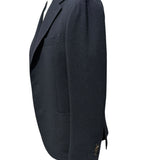 Giacca Monopetto Lardini in Lana, Seta e Lino - Blu Navy