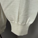 Maglione Lardini Girocollo in Pura Lana Vergine Avorio