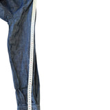 Camicia Lardini in Denim Chambray – Blu –