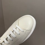 Doucal's Sneakers – Cream Hammered Leather