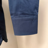 Camicia Paoloni Uomo Blu in Cotone Elasticizzato taglia L collo 41