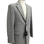 Takeshy Kurosawa – Cappotto Monopetto Sartoriale – Grigio Melange, immagine 8