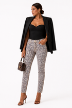 Jeans Animalier Blugirl in Denim Elasticizzato
