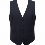Lardini Sartorial Midnight Blue Waistcoat – Fresh Wool – Size 46