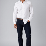 Camicia Lardini Dante in Cotone Bianco