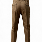 Briglia 1949 Pantalone Chino Casual in Cotone Kaki