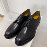 Scarpe Stringate Classiche Doucal’s – Pelle Nera Made in Italy (Taglia 42)