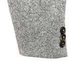 Takeshy Kurosawa – Cappotto Monopetto Sartoriale – Grigio Melange, immagine 6