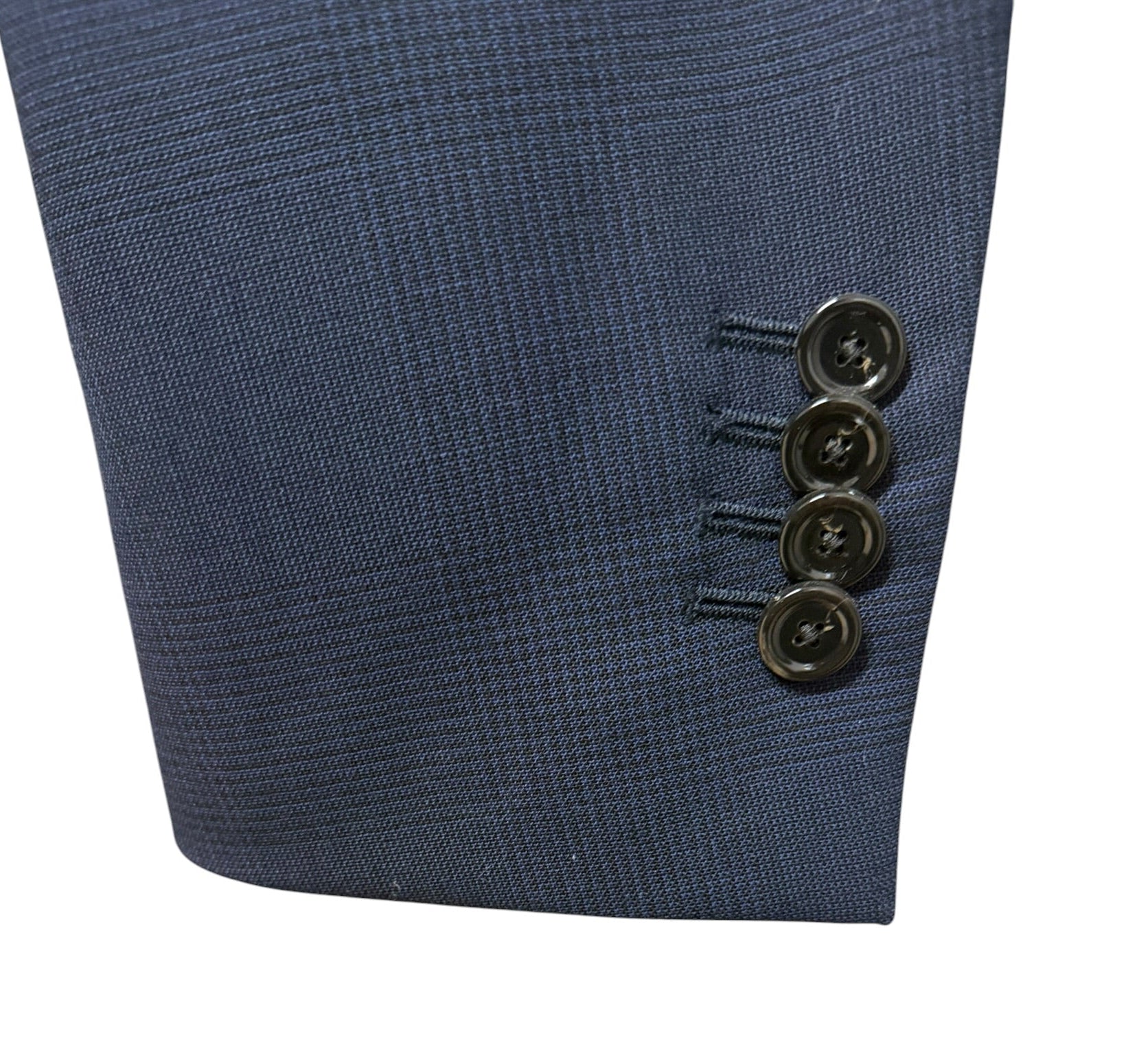 Abito Lardini Uomo Blu in Fresco Lana Principe di Galles, immagine 12